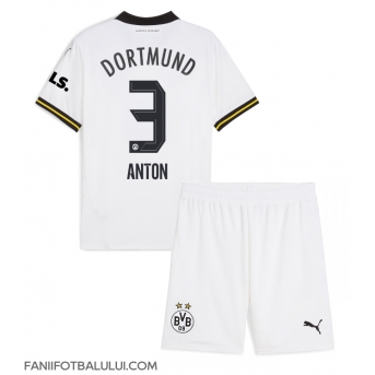 Borussia Dortmund Waldemar Anton #3 Echipament de Fotbal Replică 2024-25 Copii Treilea (+ Șorturi)
